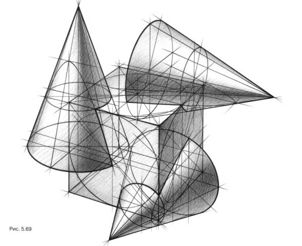 Осмоловская врезки конус куб