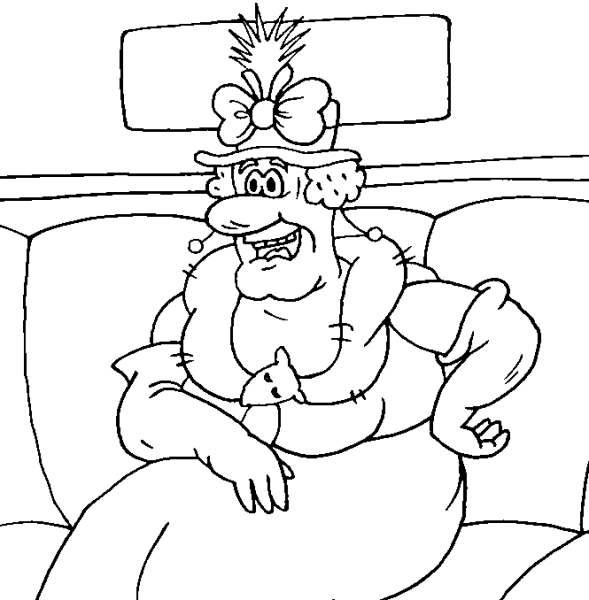 Белладонна из Фунтика раскраска