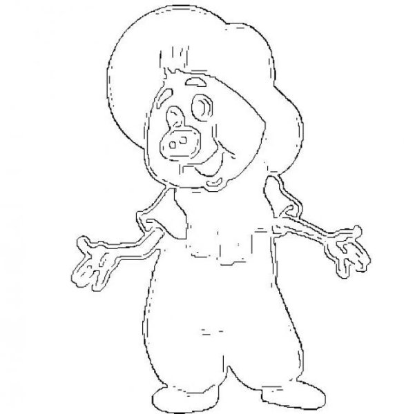 Сказочные персонажи на окна