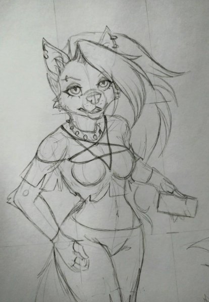 Рисунки на тему фурри для