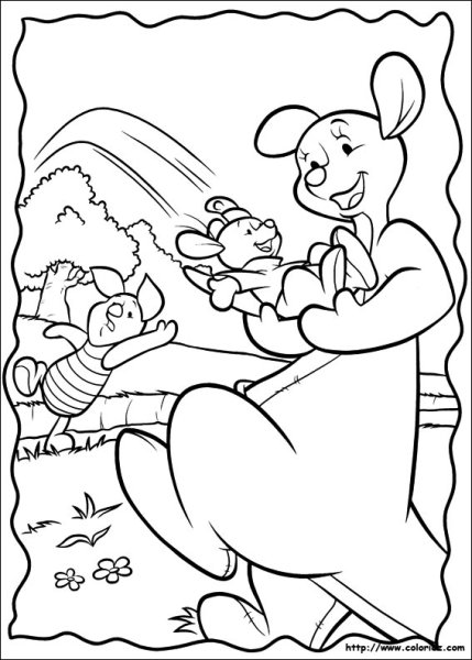 Приключения поросёнка Фунтика раскраска