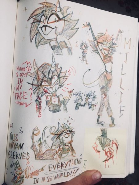 Вивзипоп Адский босс скетчи