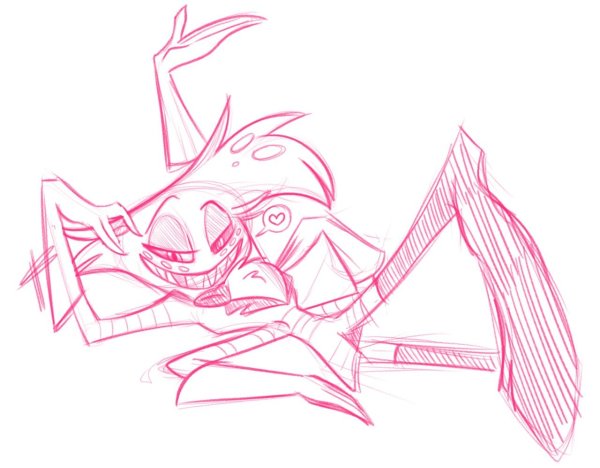 Отель ХАЗБИН рисунки карандашом Энджел