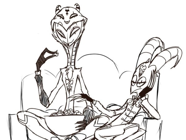 Раскраска Адский босс