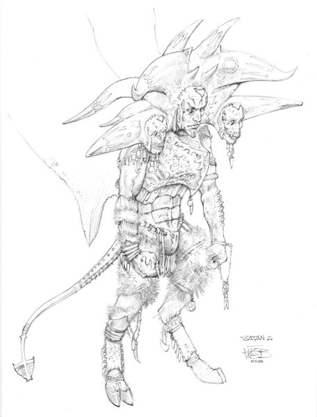 Drawing Данте Инферно