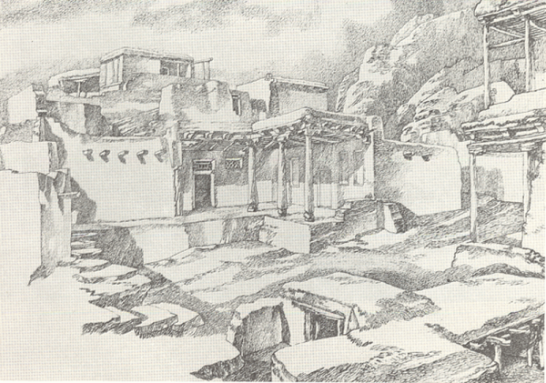 Кишлак рисунок