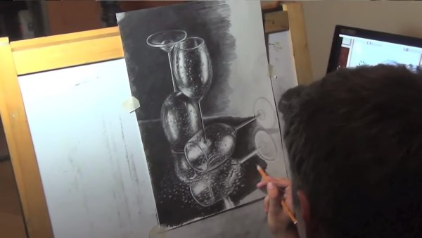 Егор Матита портреты карандашом техники