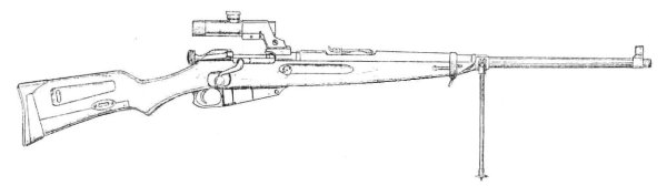 Винтовка Мосина снайперская чертеж