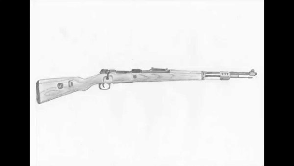 Чертёж винтовки кар 98