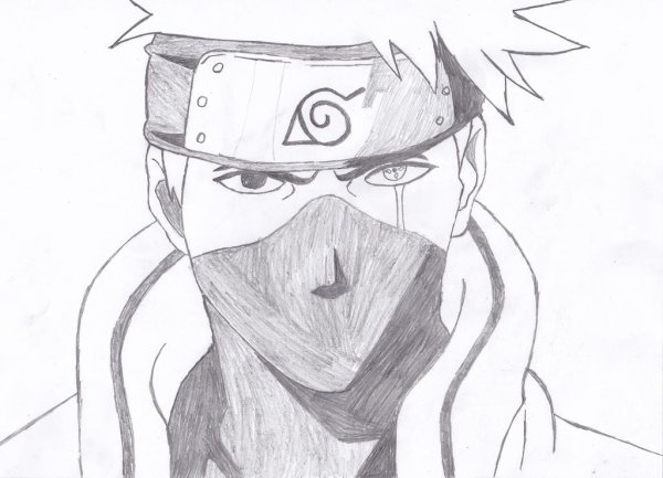 Какаши Хатаке скетч