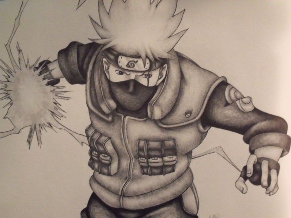 Kakashi для срисовки