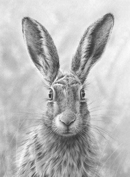 Кролик рисунок