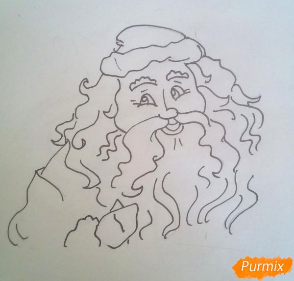 Мороз Воевода срисовать