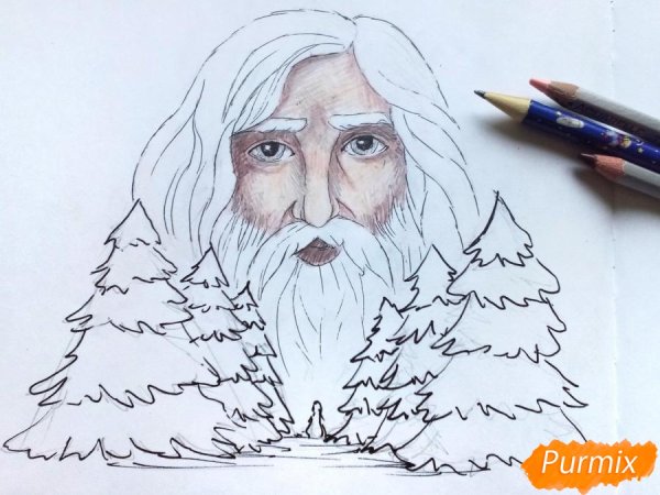 Мороз Воевода детский рисунок