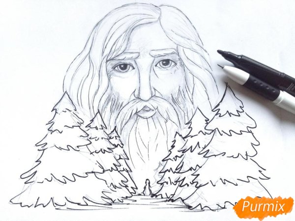 Мороз Воевода раскраска