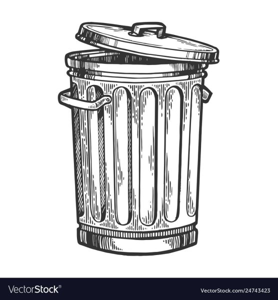 Эскиз мусорки