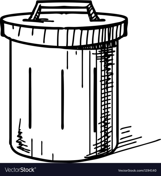 Мусорный бак раскраска для детей