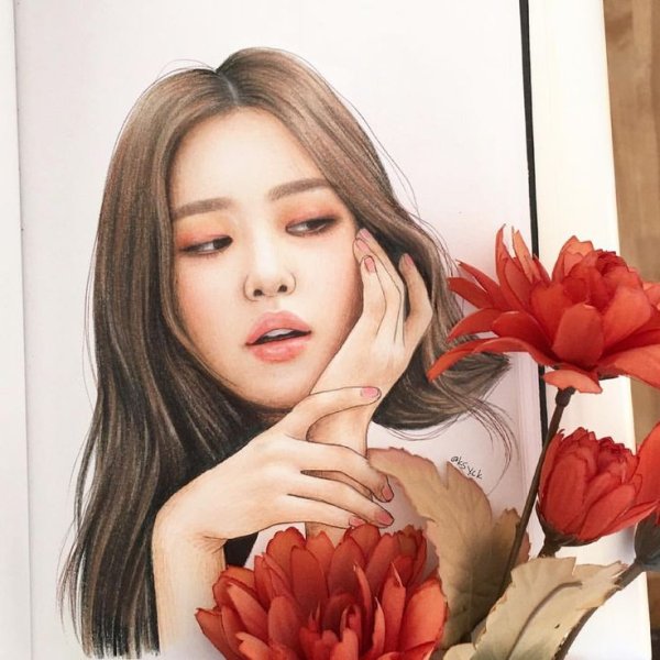 Портрет Дженни из блэкпинк