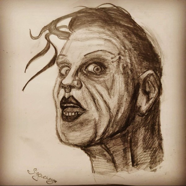 Till Lindemann тату эскиз