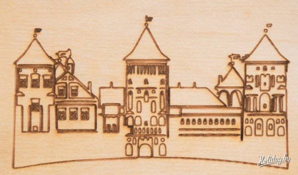 Мирский замок раскраска