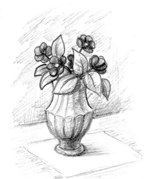 Рисунки карандашом на свободную тему