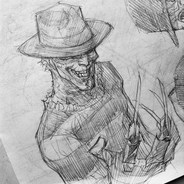 Фредди Крюгер 2010 рисунки