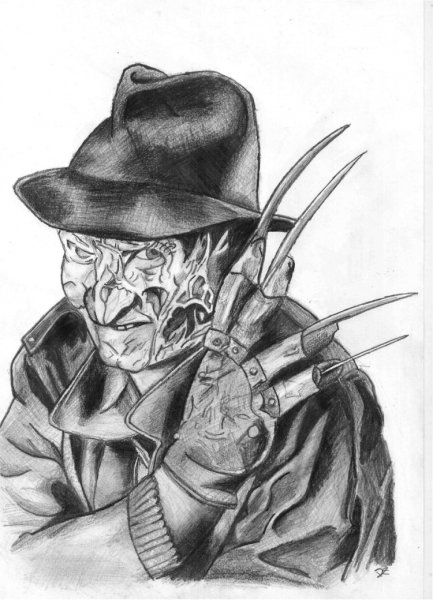 Фредди Крюгер тату эскизы