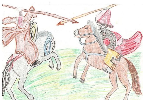 Эпизод Куликовской битвы 4 класс