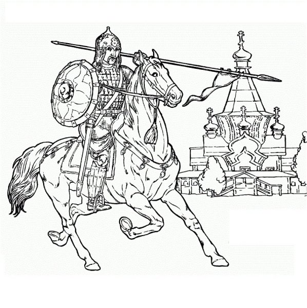 Портрет богатыря Невский