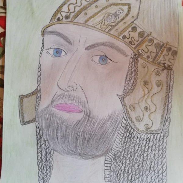 Александр Невский портрет