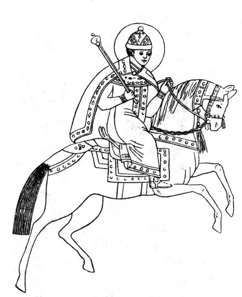 Портрет Ивана Калиты нарисовать