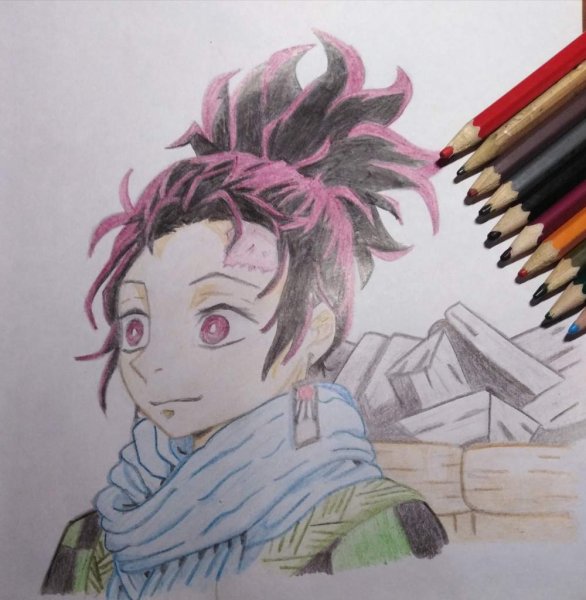 Нарисовыны Камадо Танджиро