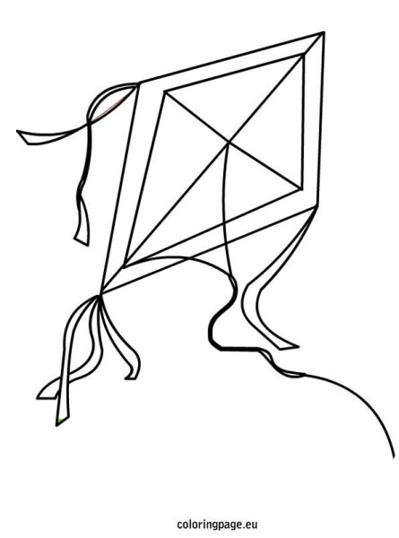 Рисование воздушный змей