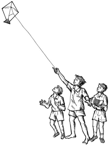 Контур воздушного змея