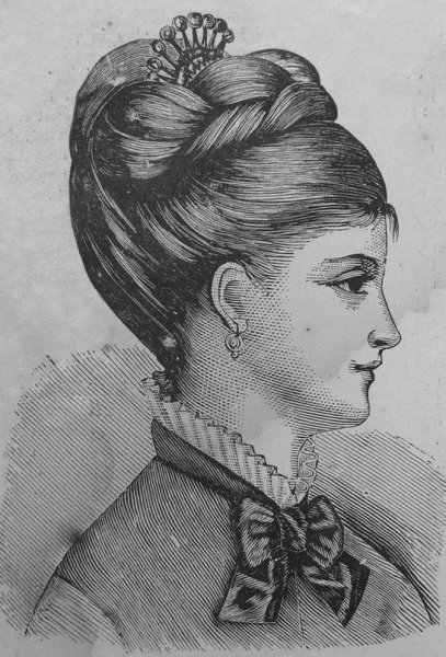 Исторические прически для рисования