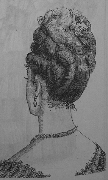 Прически 1870-1880-х