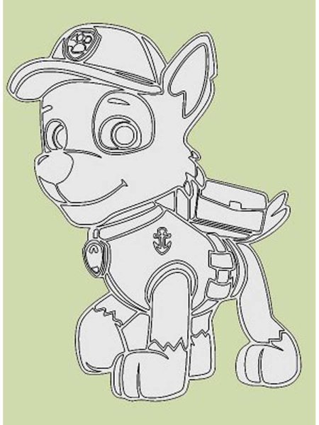 Щенячий патруль для вырезания