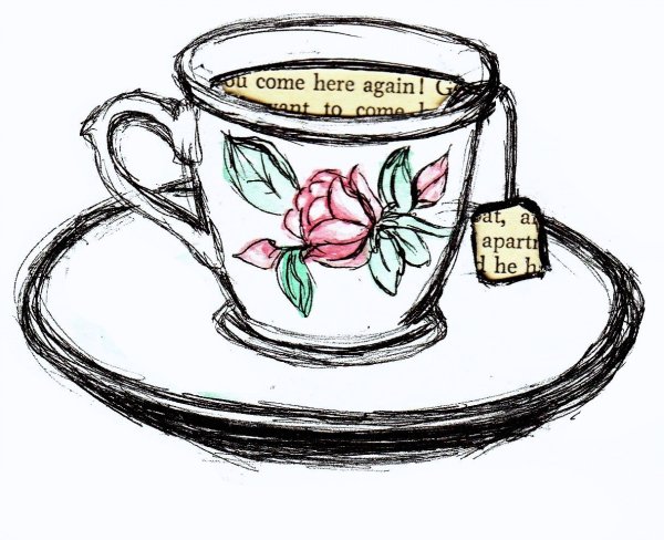 Набросок Кружка чая
