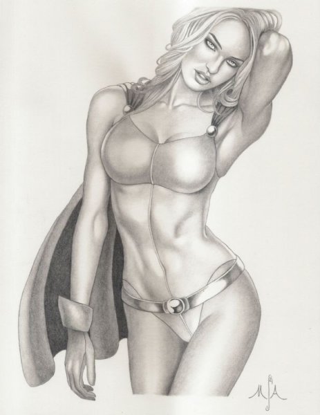 Красивые рисунки голых женщин