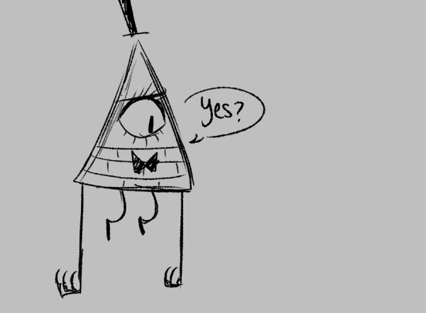 Билл шифр из Гравити Фолз