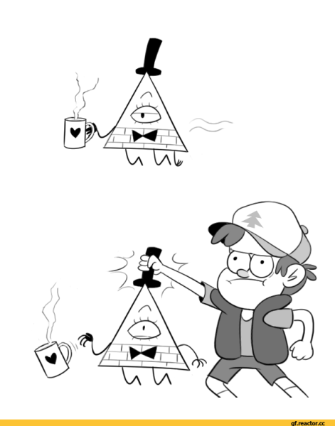 Билл шифр из Гравити Фолз