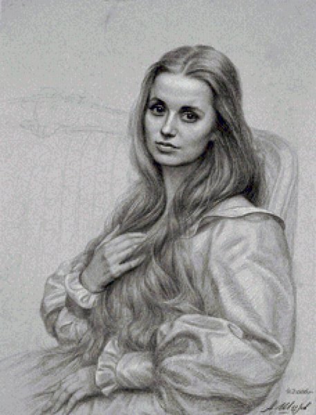 Николай Иванович Фешин портрет Графика