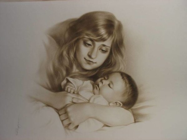 Рисунок мамы