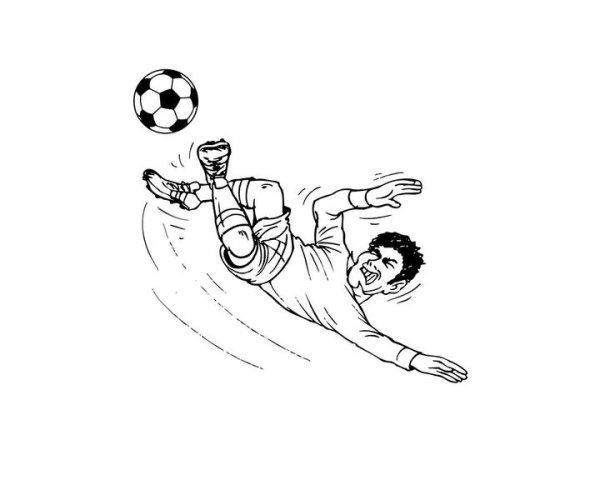 Раскраски футбол Игорь Акинфеев