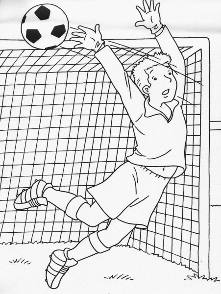Рисунок на тему футбол