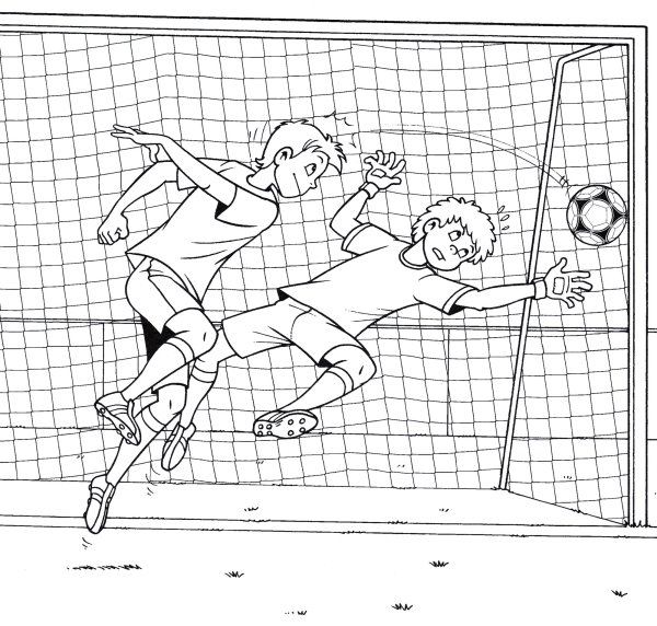 Футбол рисунок