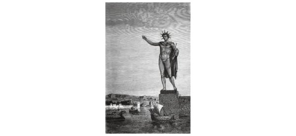 Колосс Родосский чудо света для детей