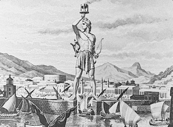 Колосс Родосский разрушение