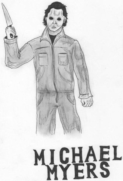 Разукрашку Майкла Майерса
