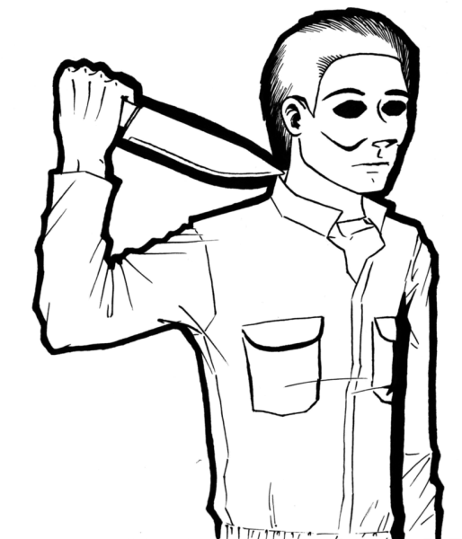 Майкл Майерс раскраска